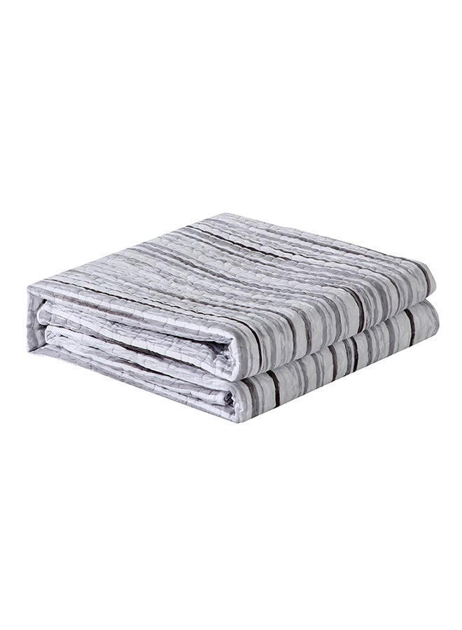 Printed Warm Blanket Grey  - Image 1