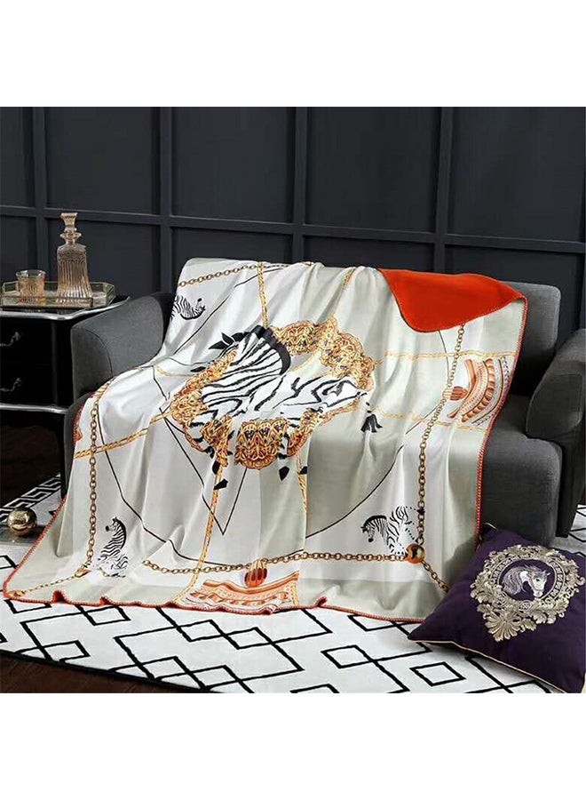بطانية سميكة دافئة أبيض - Image 2