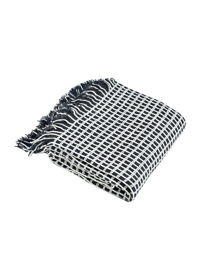 بطانية مريحة بتصميم مربعات cotton متعدد الألوان 130x170سم - Image 1