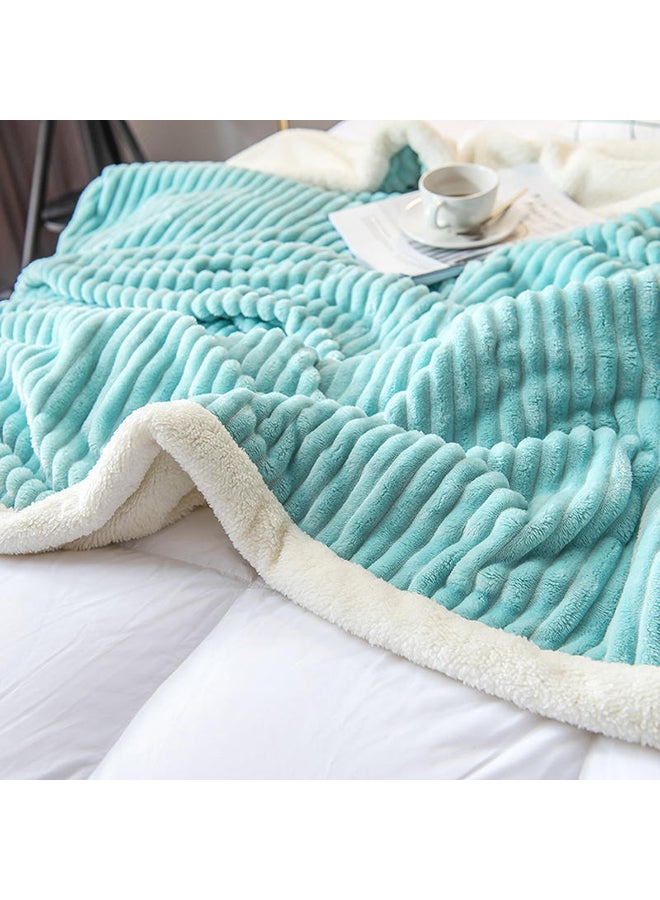 Generic - Solid Color Soft Blanket polyester Multicolour 100x120cm - Image 1