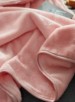 Solid Super Soft Flannel Soogan cotton Pink 200x230cm - v1569324487/N30161968A_3