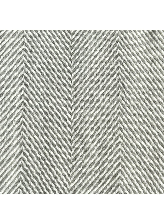 Geometric Pattern Knitting Blanket polyester Grey 130x150cm - Image 4