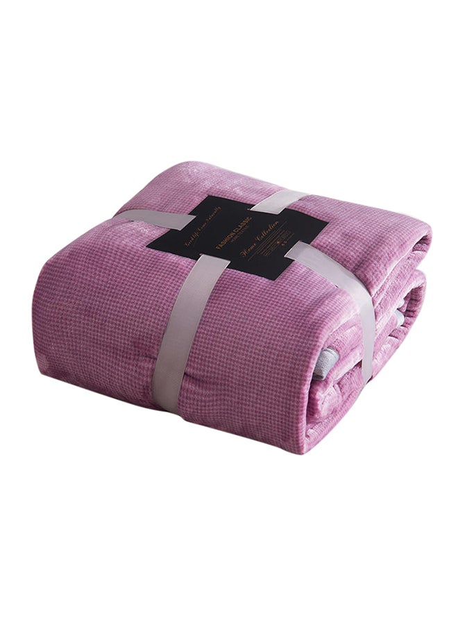 Multi-Functional Soft Blanket polyester Purple 150x200cm - Image 1