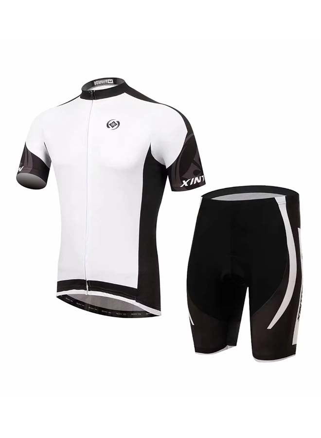 Xintown 2-Piece Quick Dry Breathable Cycling Suit Set  - Image 1