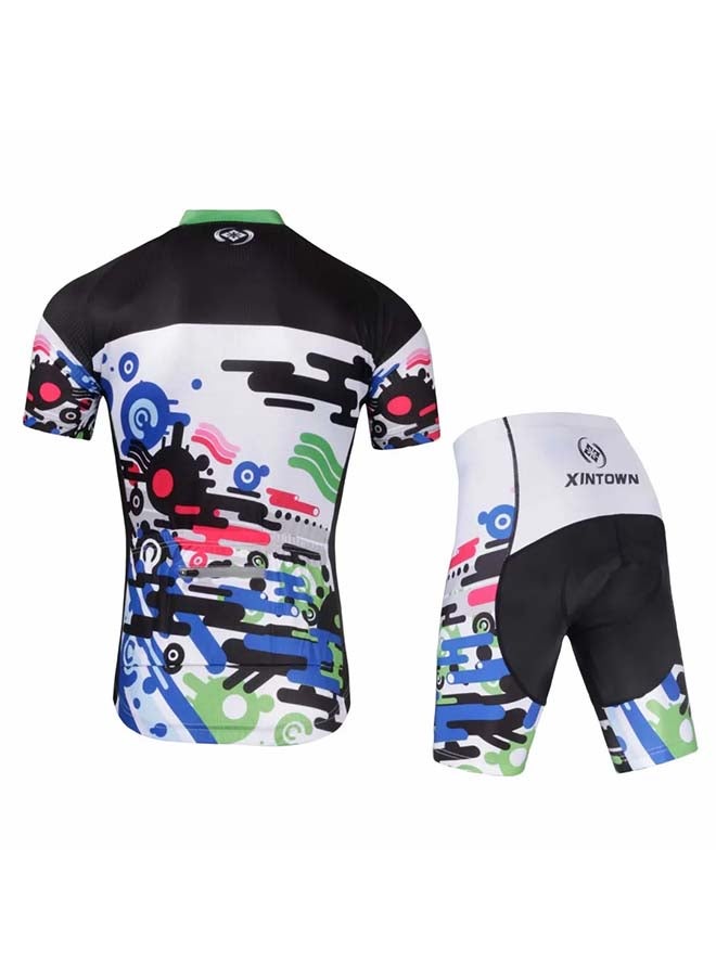 Xintown 2-Piece Quick Dry Breathable Cycling Suit Set  - Image 2