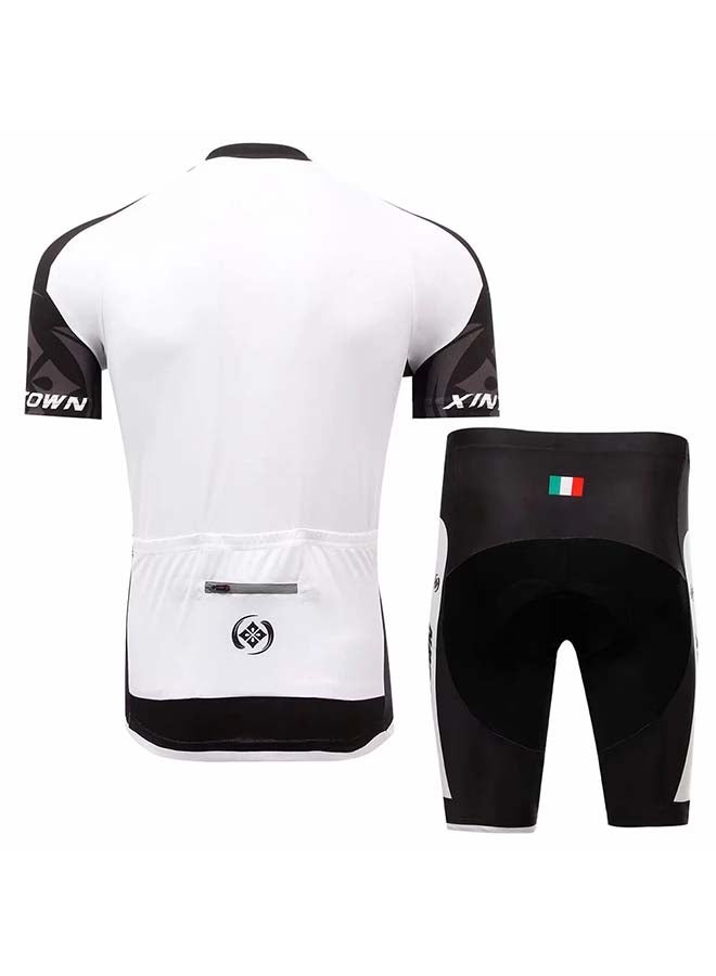 Xintown 2-Piece Quick Dry Breathable Cycling Suit Set  - Image 2