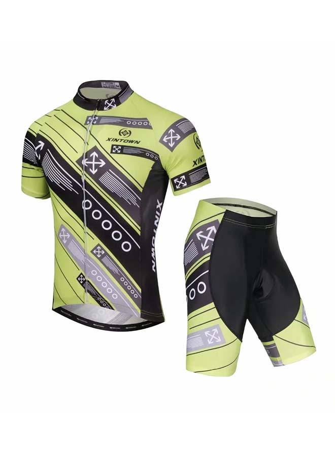 Xintown 2-Piece Quick Dry Breathable Cycling Suit Set  - Image 1