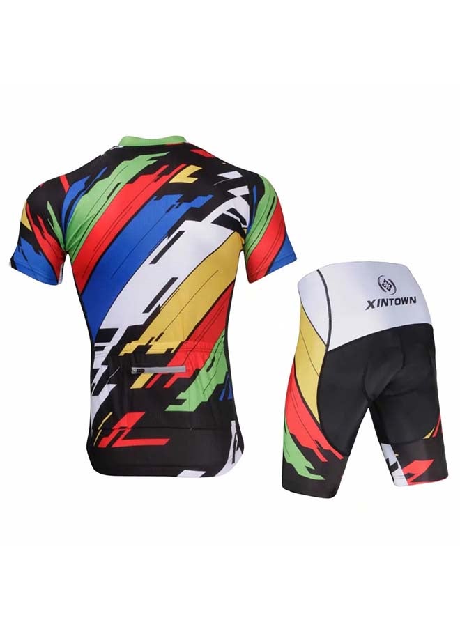 2-Piece Quick Dry Breathable Cycling Suit Set - v1569327915/N30113218V_2