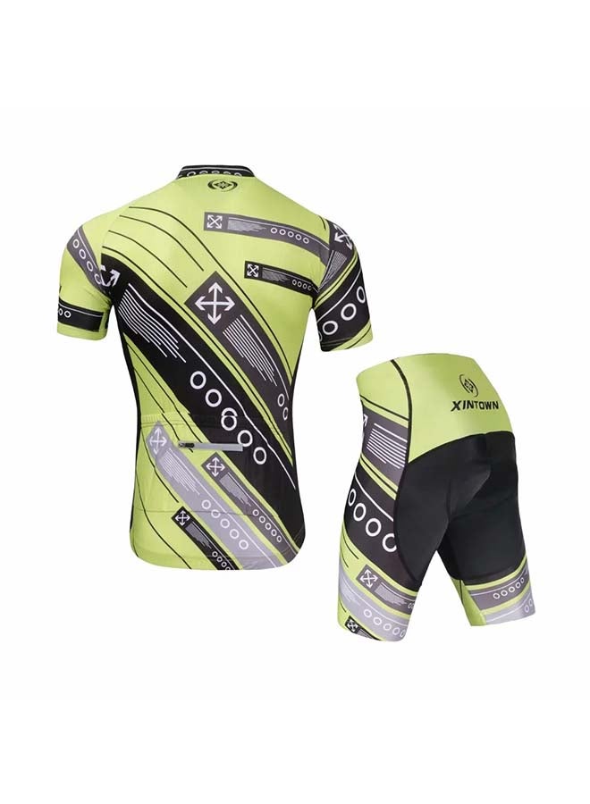 Xintown 2-Piece Quick Dry Breathable Cycling Suit Set  - Image 2