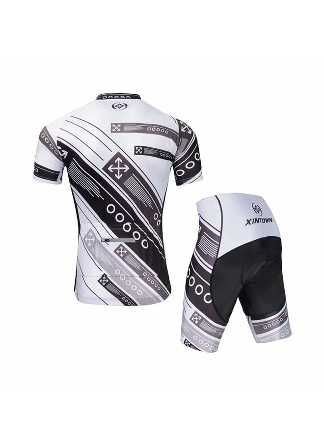 Xintown 2-Piece Quick Dry Breathable Cycling Suit Set  - Image 2