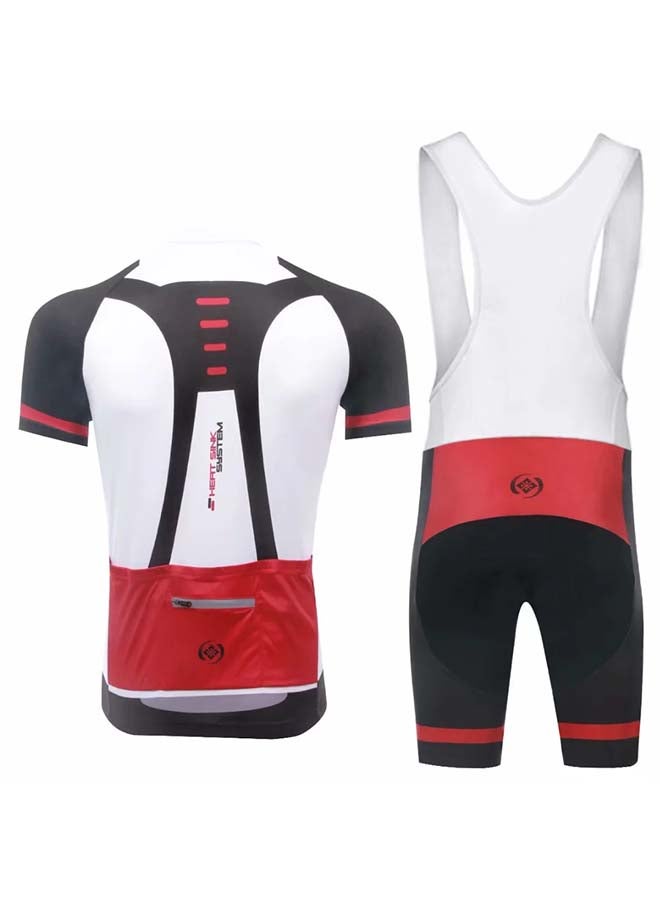 Xintown 2-Piece Quick Dry Breathable Cycling Suit Set - Image 2