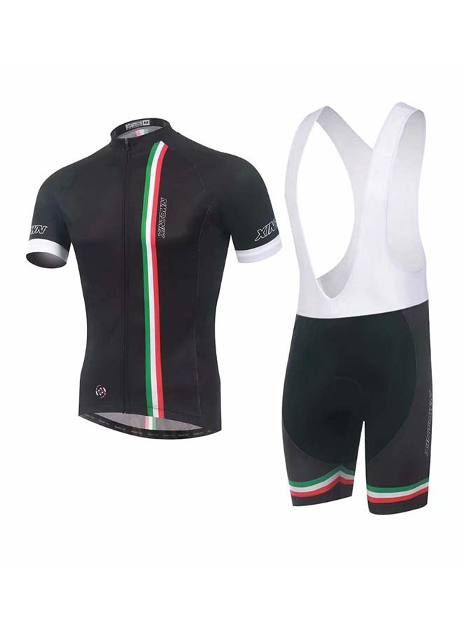 Xintown 2-Piece Quick Dry Breathable Cycling Suit Set  - Image 1