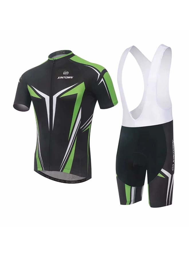 Xintown 2-Piece Quick Dry Breathable Cycling Suit Set  - Image 1