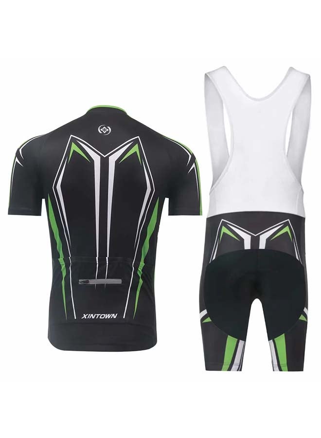 Xintown 2-Piece Quick Dry Breathable Cycling Suit Set  - Image 2