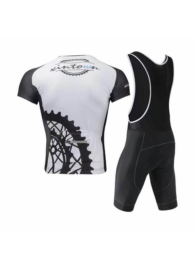 Xintown 2-Piece Quick Dry Breathable Cycling Suit Set  - Image 2