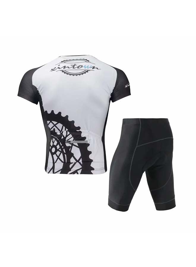 Xintown 2-Piece Quick Dry Breathable Cycling Suit Set  - Image 2
