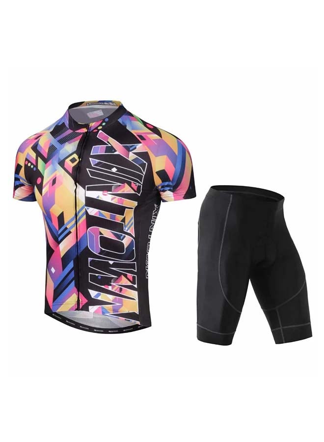 Xintown 2-Piece Quick Dry Breathable Cycling Suit Set  - Image 1