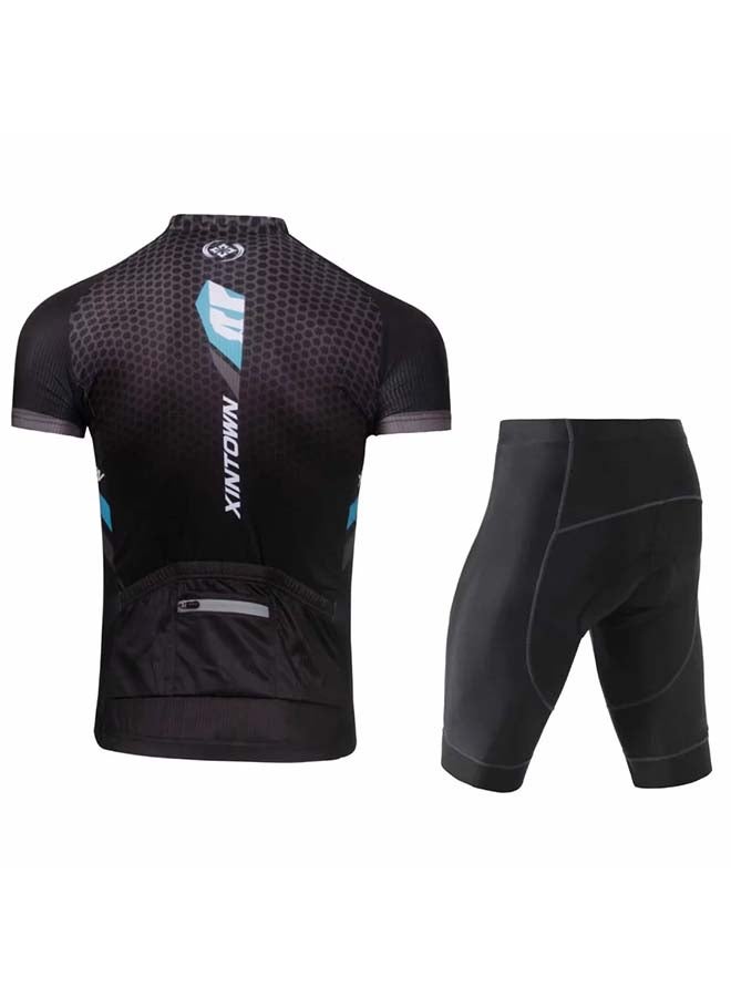 Xintown 2-Piece Quick Dry Breathable Cycling Suit Set  - Image 2
