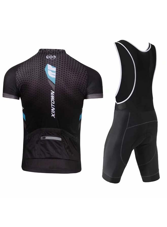 Xintown 2-Piece Quick Dry Breathable Cycling Suit Set - Image 2