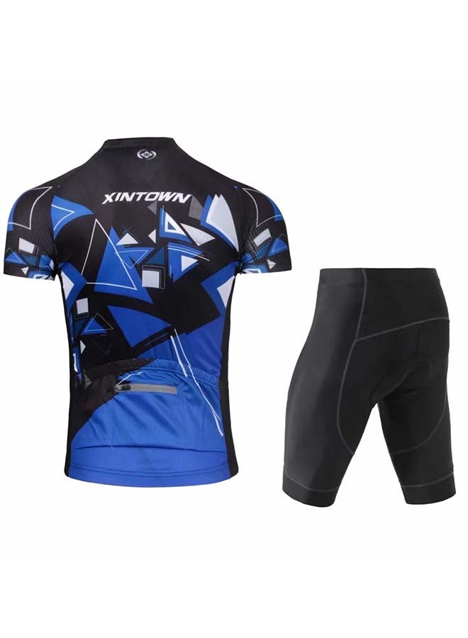 Xintown 2-Piece Quick Dry Breathable Cycling Suit Set  - Image 2