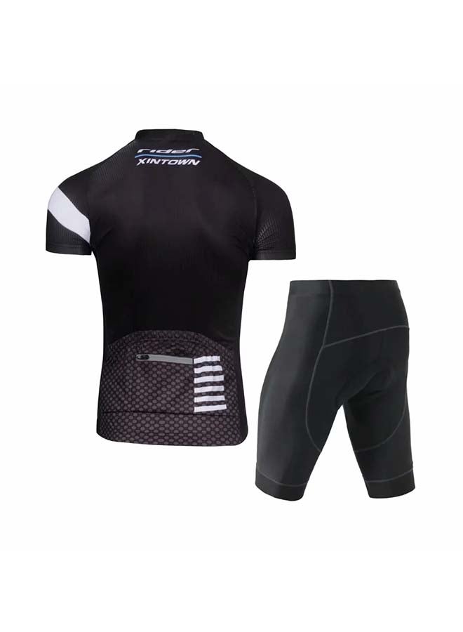 Xintown 2-Piece Quick Dry Breathable Cycling Suit Set  - Image 2