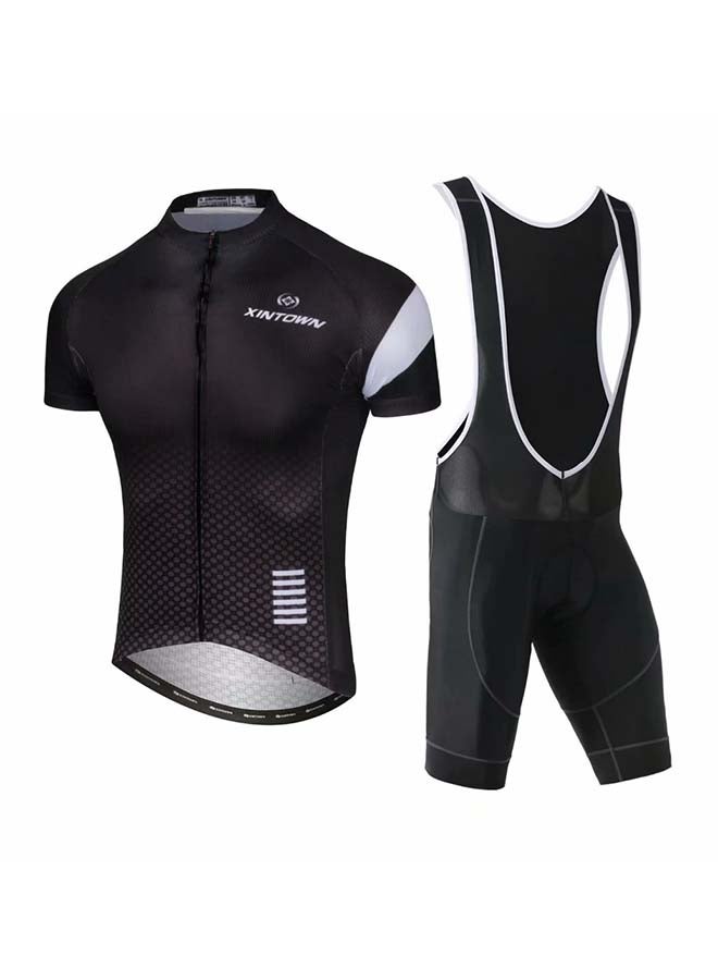Xintown 2-Piece Quick Dry Breathable Cycling Suit Set  - Image 1