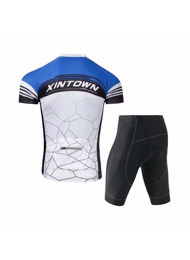 Xintown 2-Piece Quick Dry Breathable Cycling Suit Set  - Image 2
