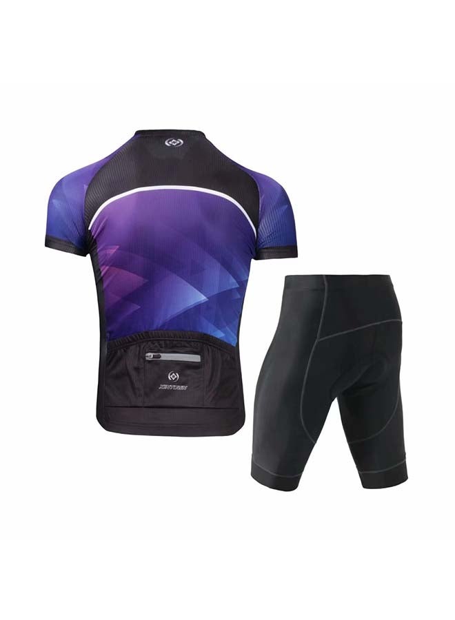 Xintown 2-Piece Quick Dry Breathable Cycling Suit Set  - Image 2