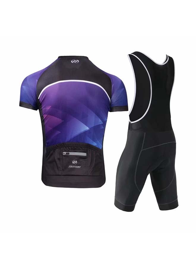 Xintown 2-Piece Quick Dry Breathable Cycling Suit Set  - Image 2