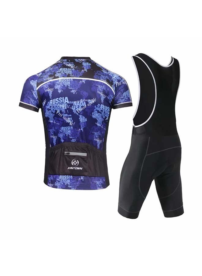 Xintown 2-Piece Quick Dry Breathable Cycling Suit Set  - Image 2