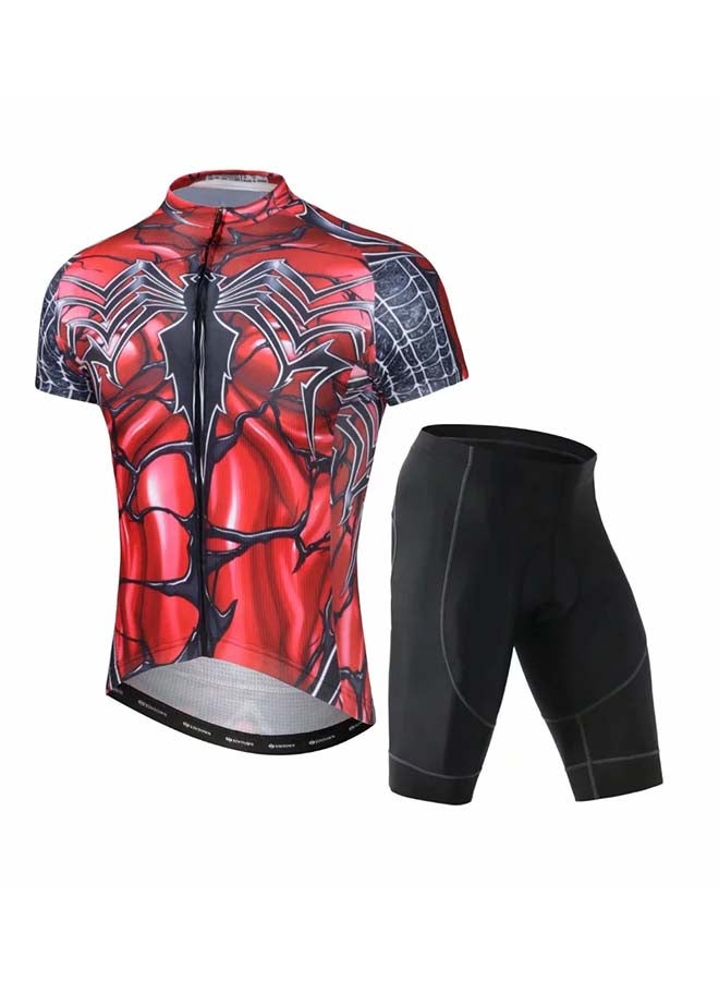 Xintown 2-Piece Quick Dry Breathable Cycling Suit Set  - Image 1