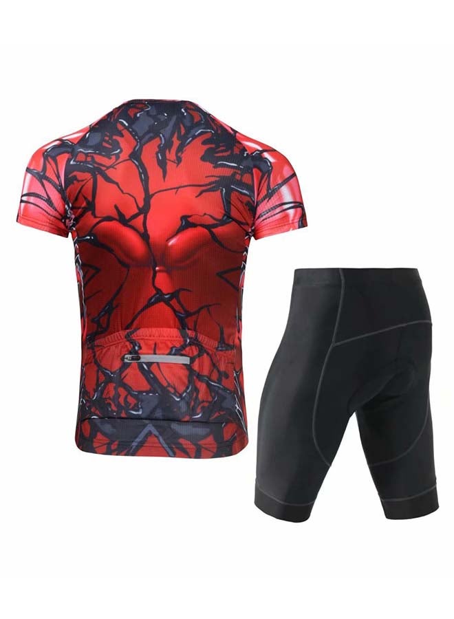 Xintown 2-Piece Quick Dry Breathable Cycling Suit Set  - Image 2