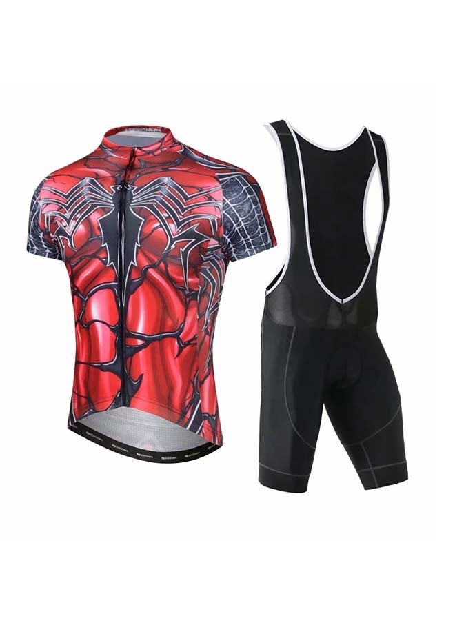Xintown 2-Piece Quick Dry Breathable Cycling Suit Set  - Image 1