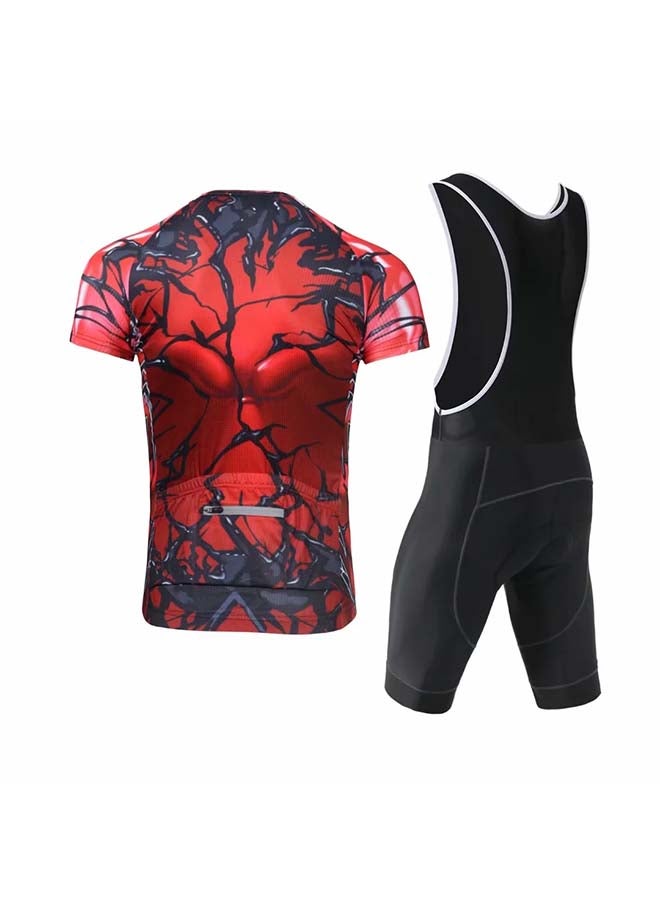 Xintown 2-Piece Quick Dry Breathable Cycling Suit Set  - Image 2