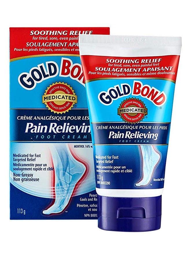 Gold Bond - Pain Relieving Foot Cream Blue/Red - Image 1