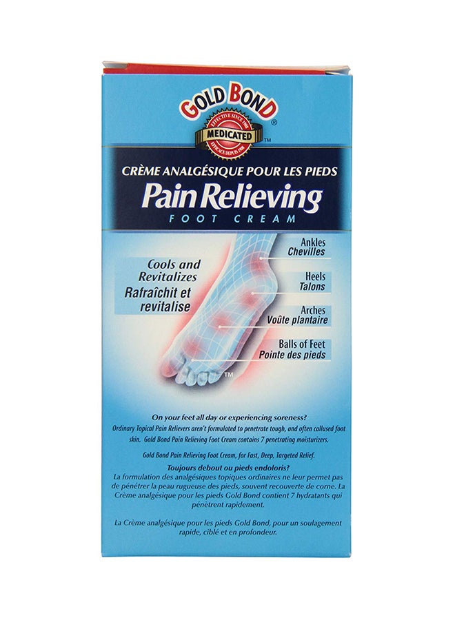 Gold Bond - Pain Relieving Foot Cream Blue/Red - Image 1
