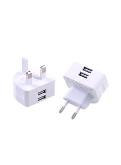REMAX 2.1A Travel Power Adapter Mobile Charger White  - Image 2