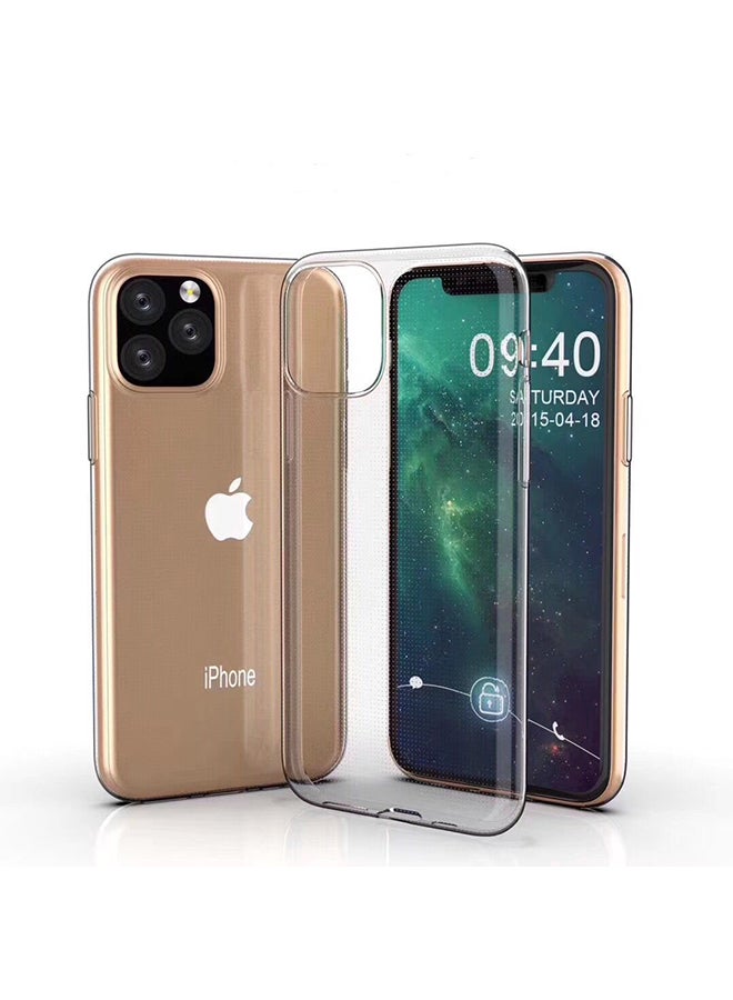 غطاء حماية واقٍ لهاتف أبل آيفون 11 برو ماكس شفاف - Image 1