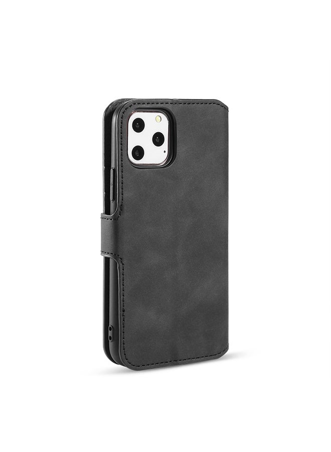 Dg Ming Protective Flip Case Cover With Card Slot For Apple iPhone 11 Pro Max Black  - Image 2