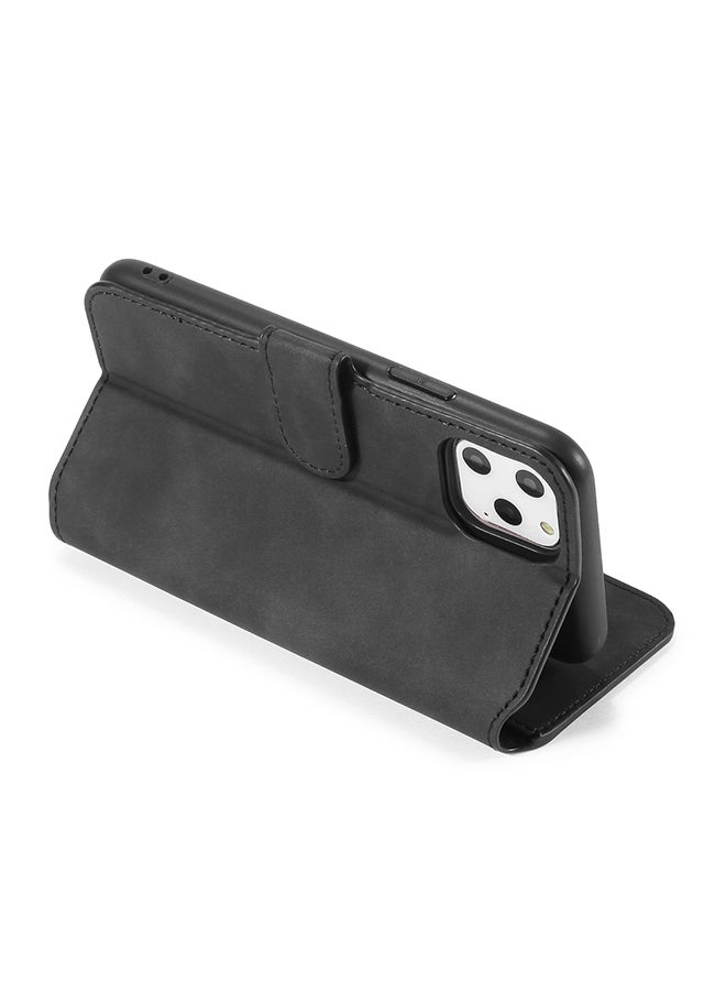 Dg Ming Protective Flip Case Cover With Card Slot For Apple iPhone 11 Pro Max Black  - Image 5
