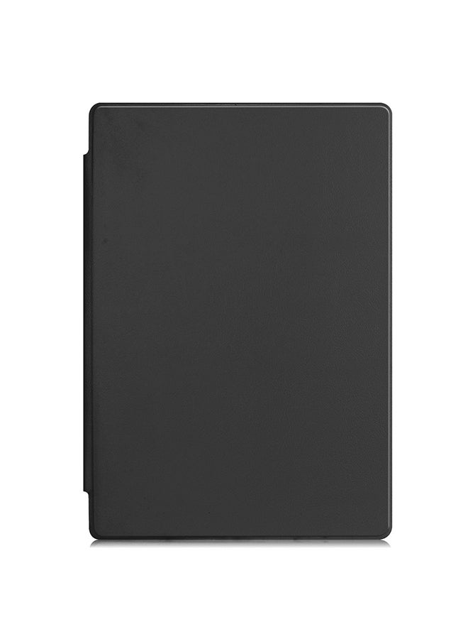 Protective Flip Case Cover With Wallet Card Slot For Microsoft Surface Pro 4 / 5 / 6 Black  - Image 1