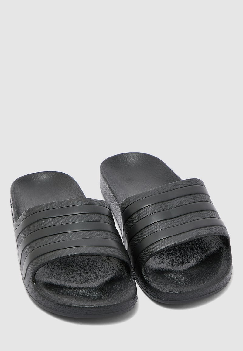Adidas - Adilette EVA Aqua Slip On Slides Black - Image 1