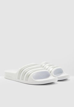 Adilette Aqua Slides White - v1569329757/N30262312V_4