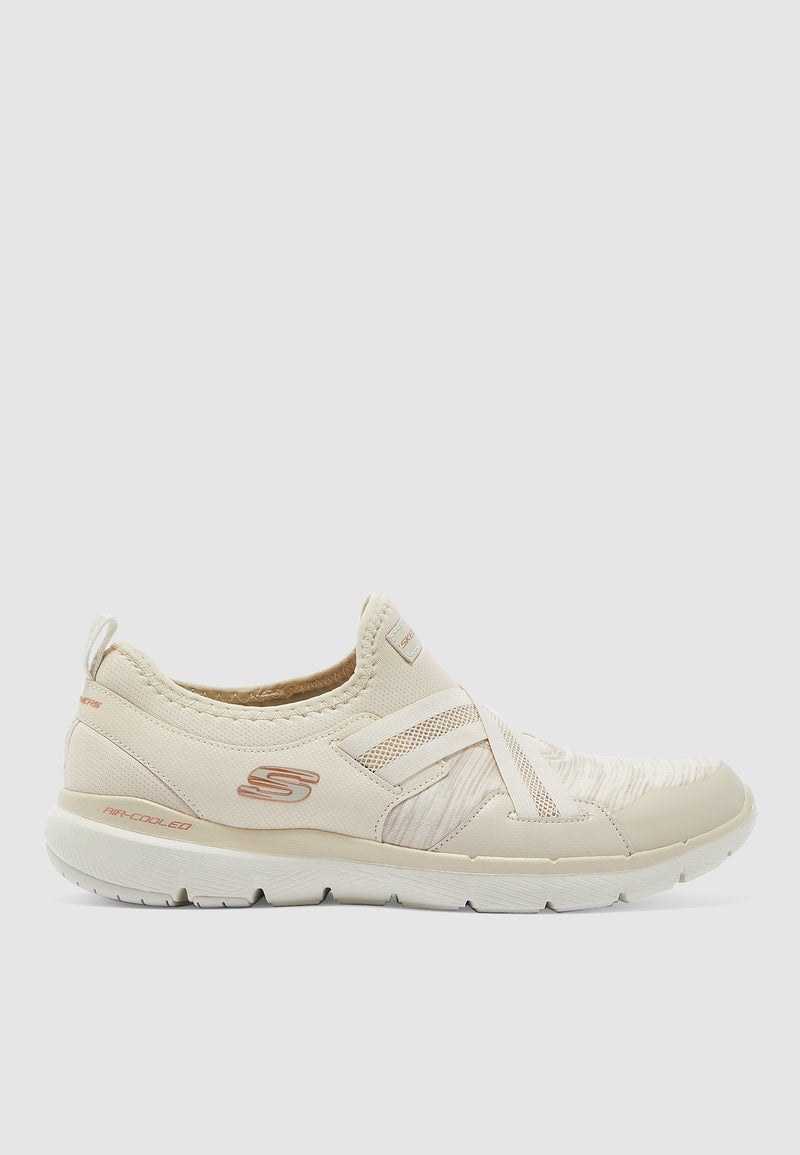 Flex Appeal 3.0 Slides Slip On Beige