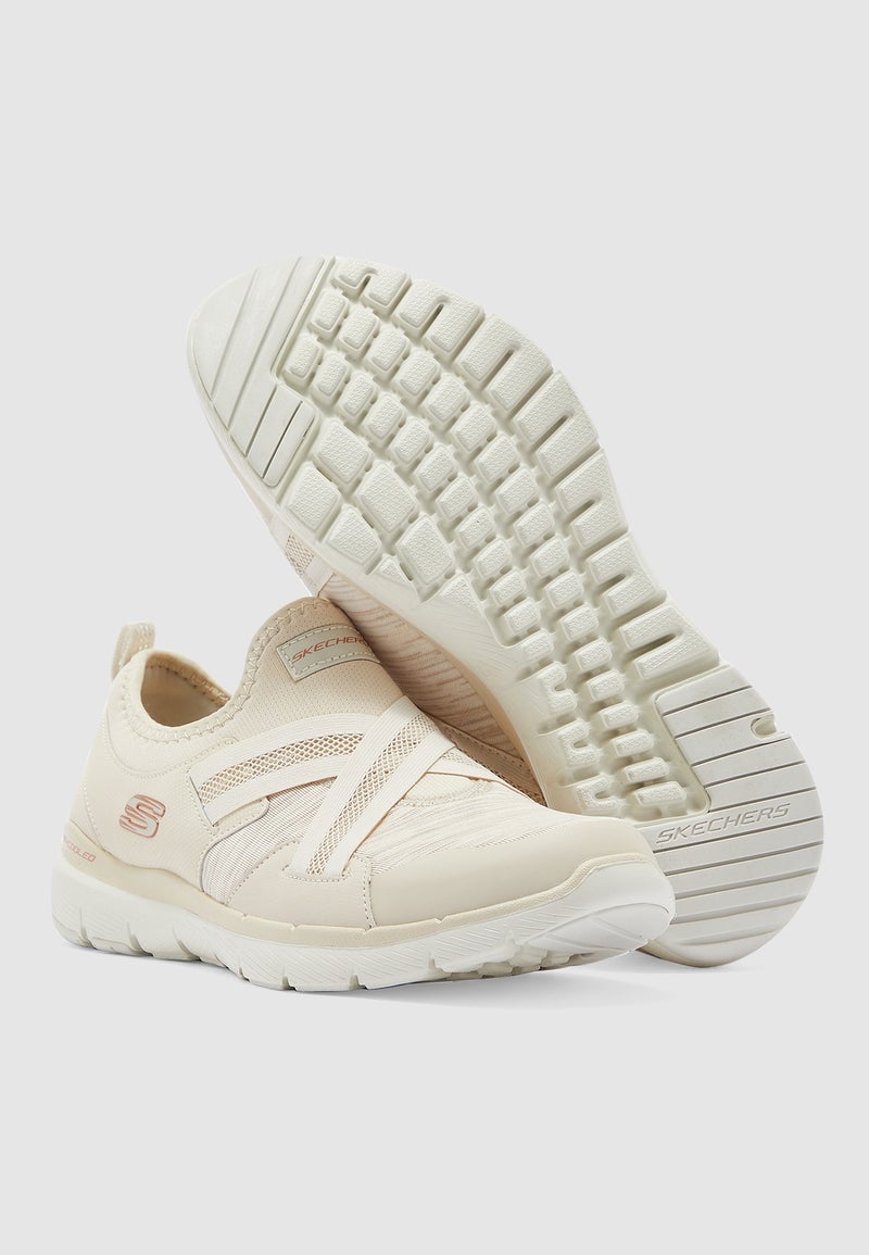 Flex Appeal 3.0 Slides Slip On Beige