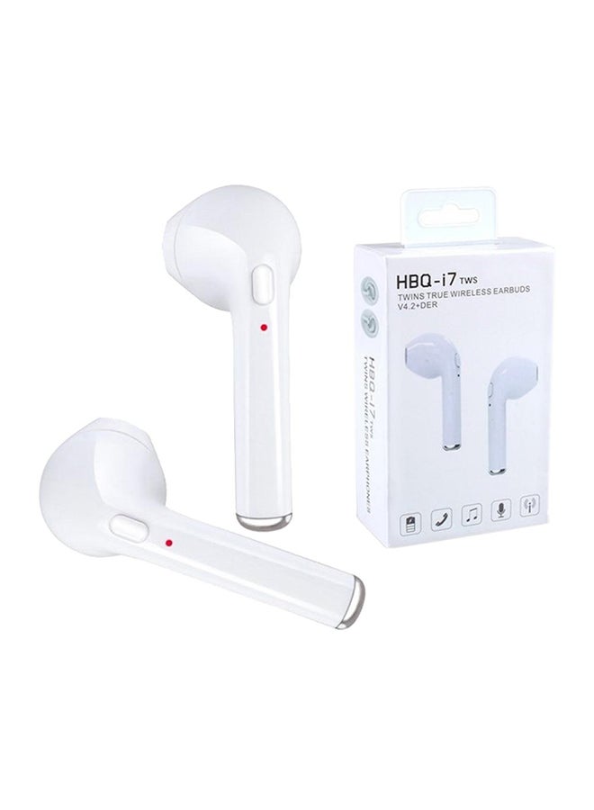 HBQ i7 TWS True Wireless Bluetooth Headphones White  - Image 5