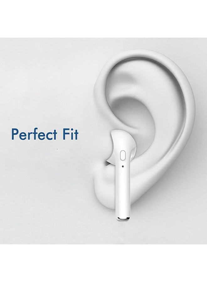 HBQ i7 TWS True Wireless Bluetooth Headphones White  - Image 4