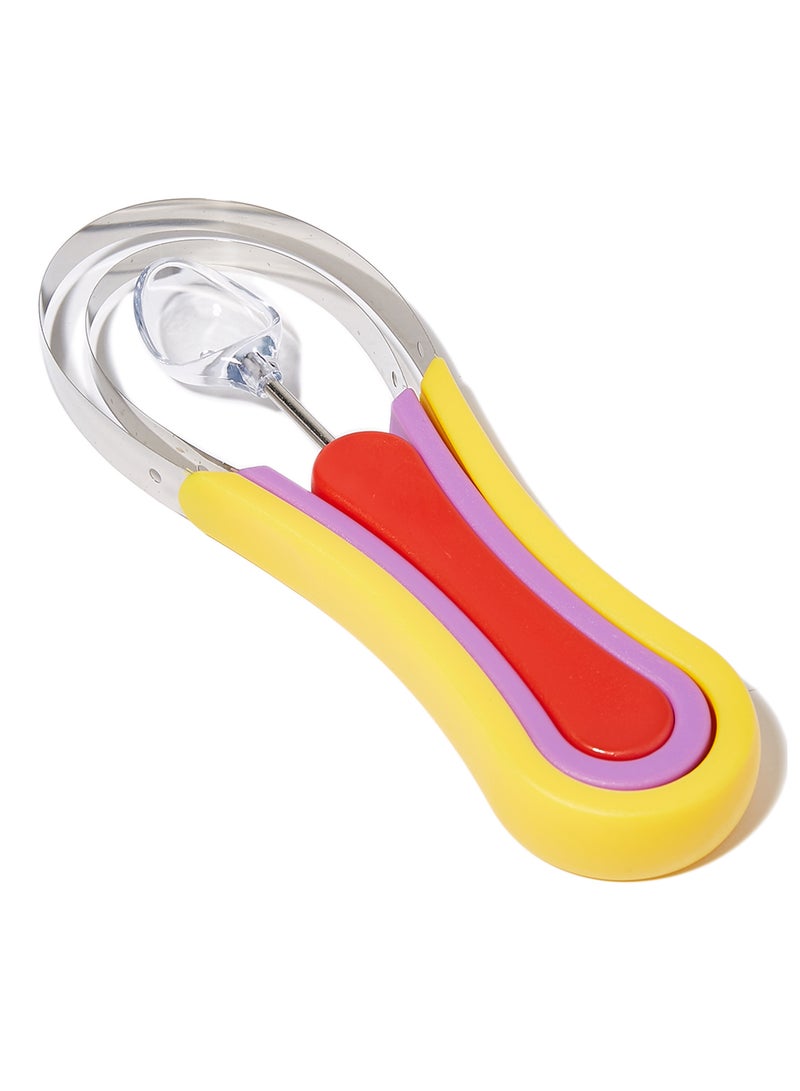 Generic Scoop Troop Melon Baller And Fruit Scoop Set Multicolour 13cm  - Image 1