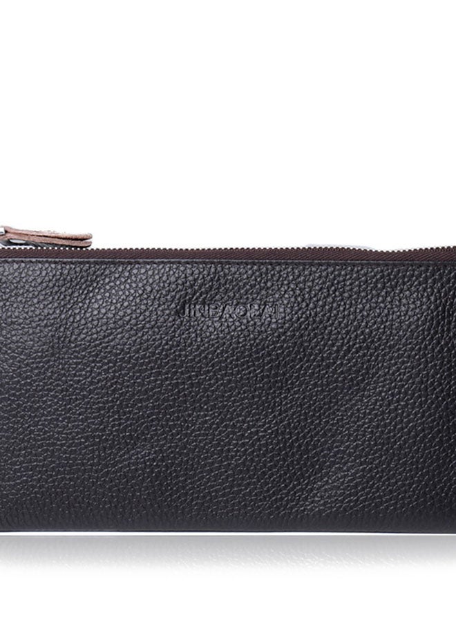 حقيبة كلتش كاجوال ومتعددة الطبقات بسعة كبيرة أسود - Image 3