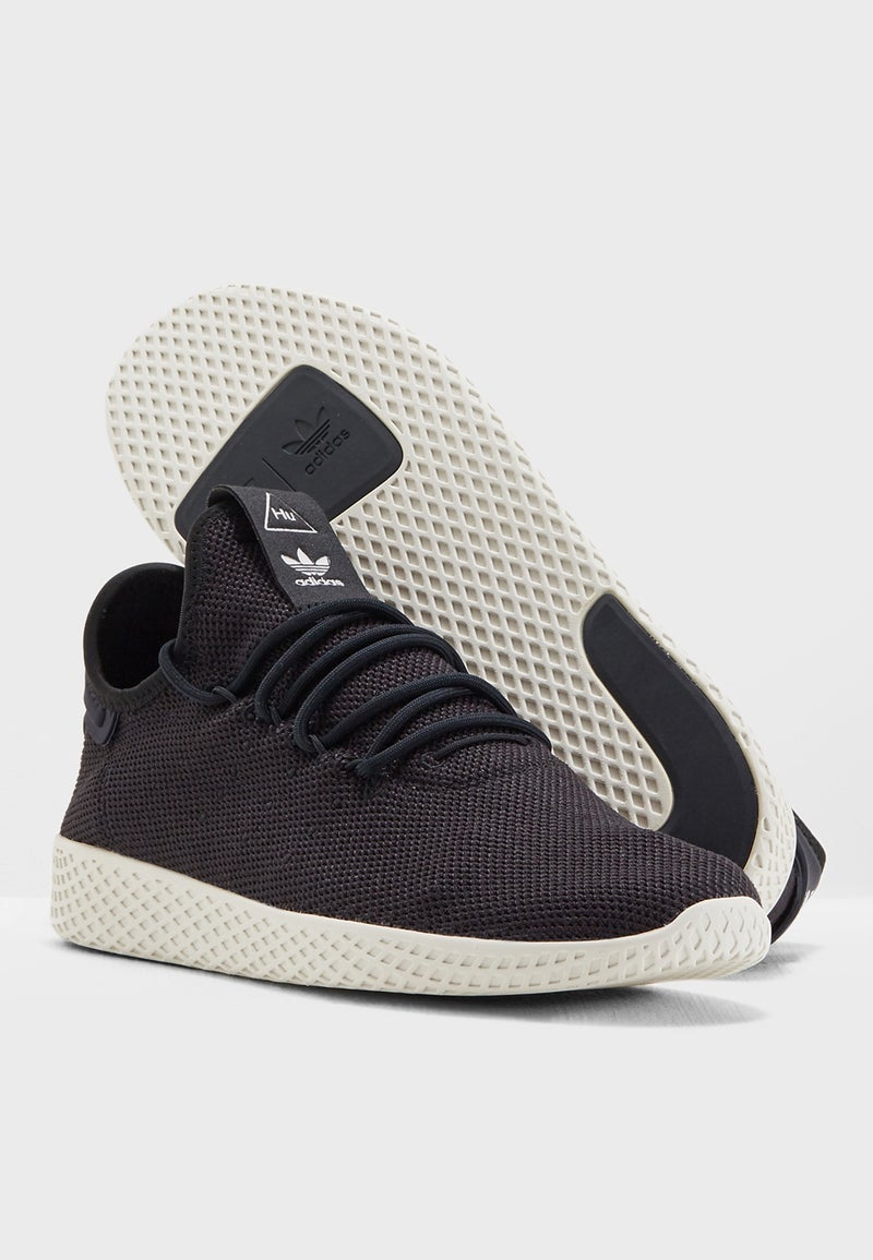 adidas Originals - Pharrell Williams Tennis Hu Trainers Black - Image 1